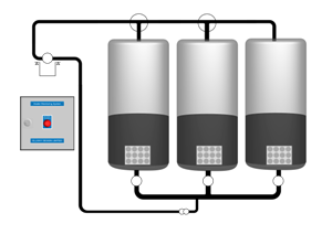 Bitumen heater monitoring